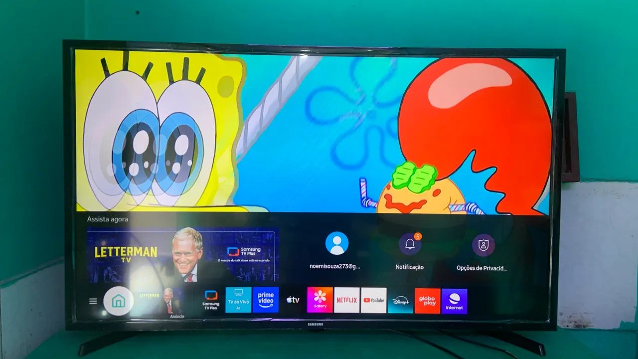 TV SMART SAMSUNG 43 POLEGADAS FUNCIONANDO 100% - Foto 3