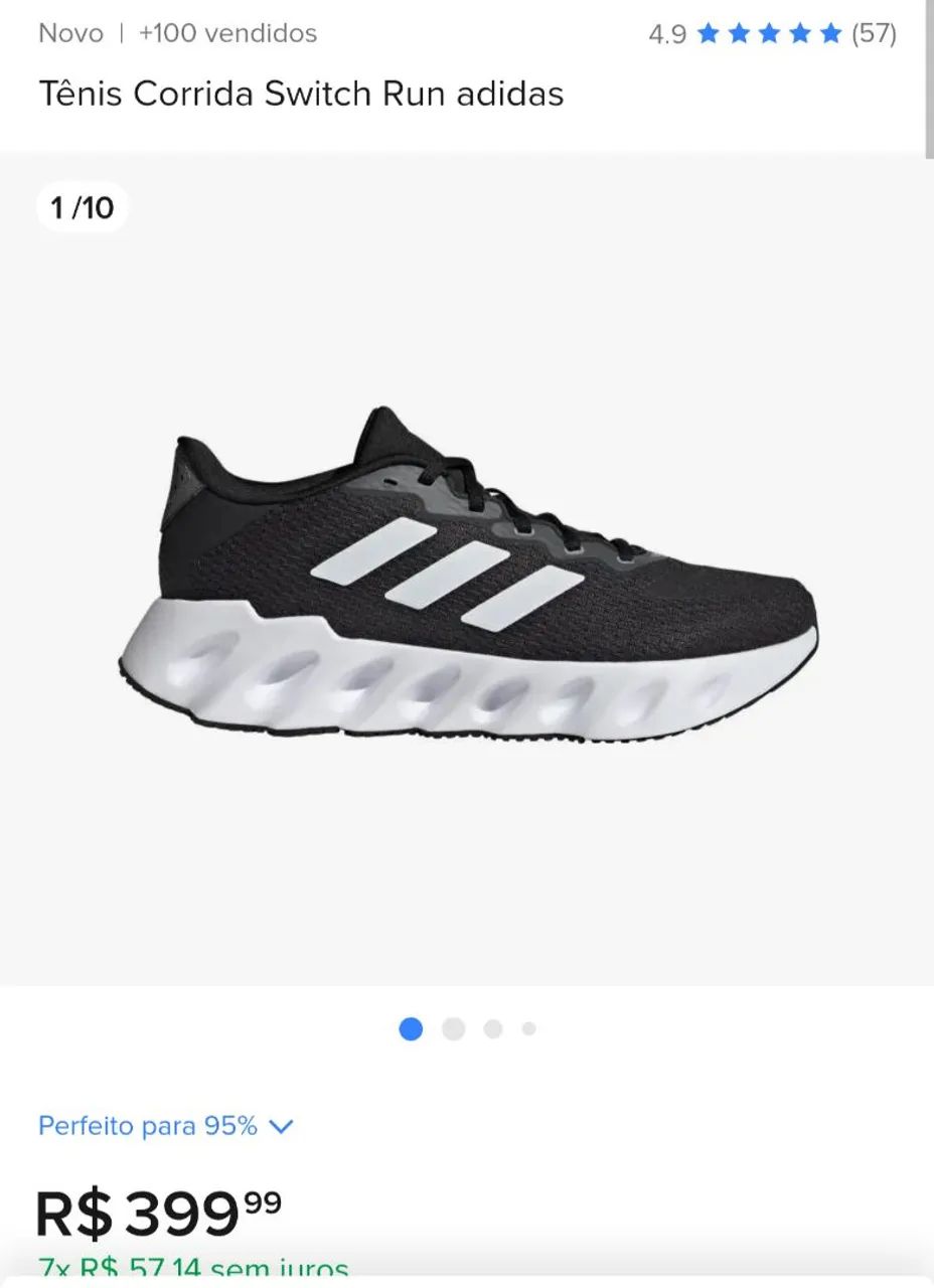Tênis Adidas Switch rum - Foto 4