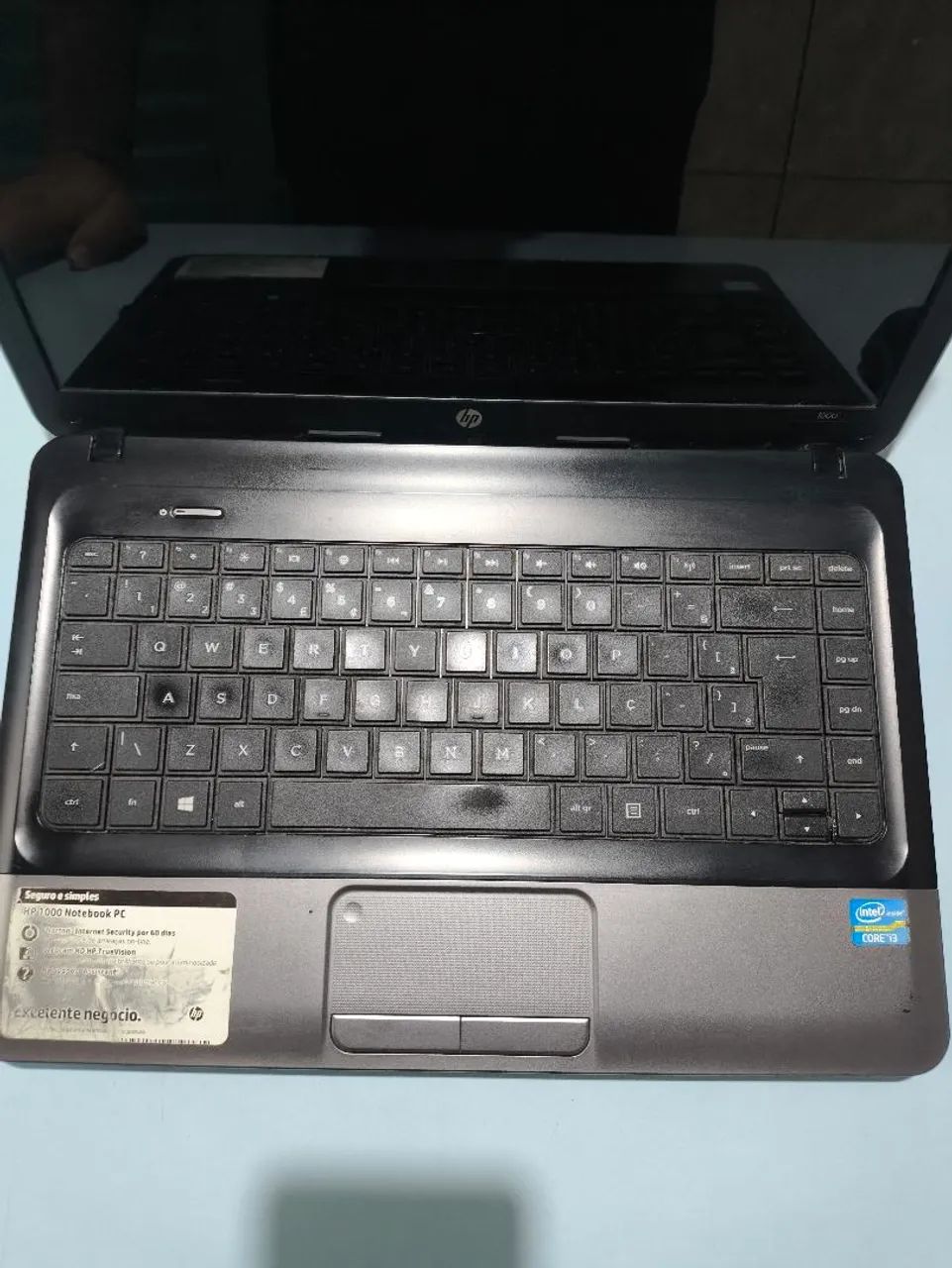 Notebook HP 1000 - i3 - 3ª geração 4GB + SSD 224 - Foto 5