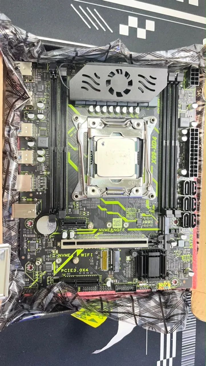 Kit xeon Placa mãe com TPM 2.0 e Processador XEON e5 2680v4 - Foto 3