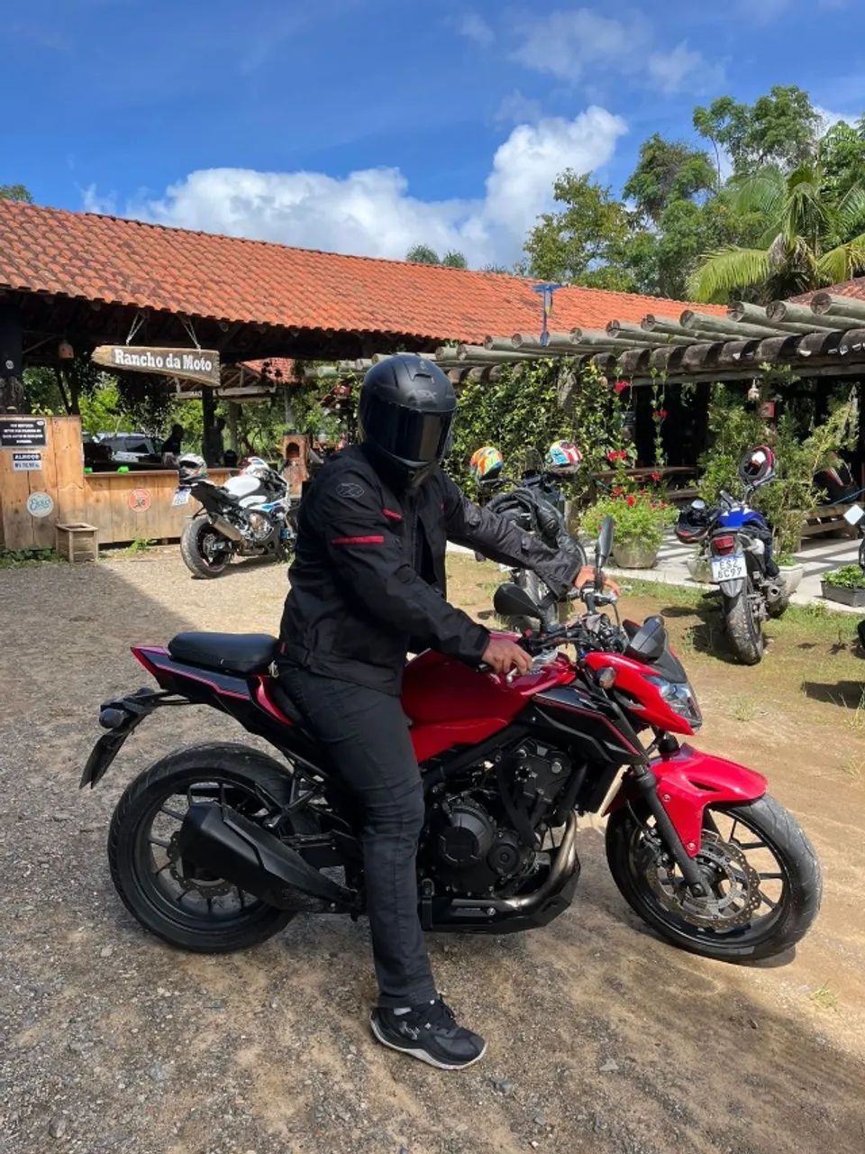 CB500F vermelha  - Foto 2
