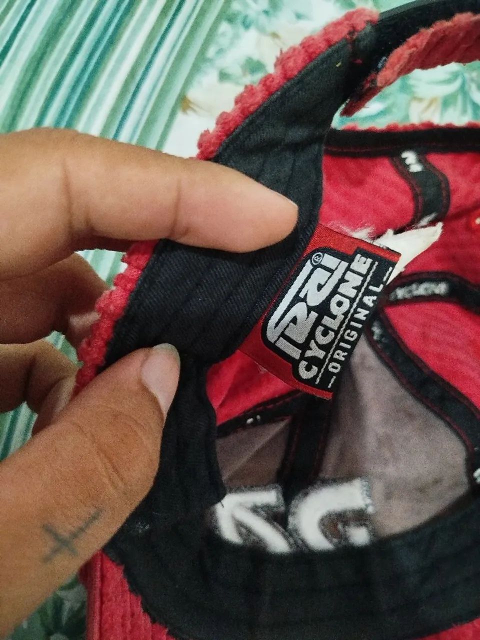 boné da cyclone veludo original  - Foto 3