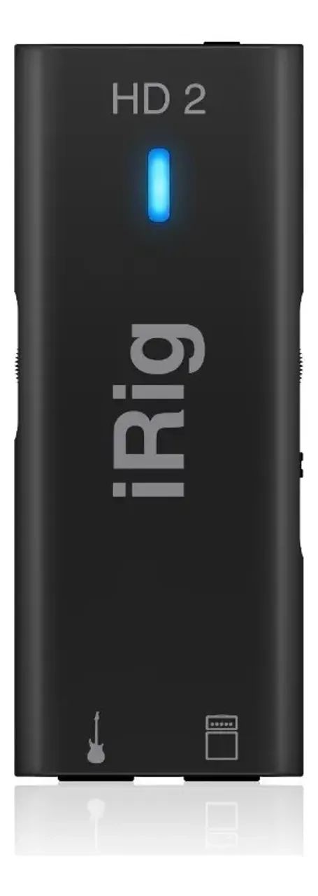 Interface IK Multimedia iRig HD 2 Conversão 24bit 96kHz 