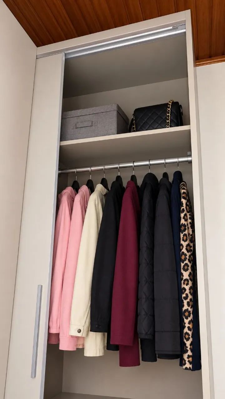 Guarda roupa novo e espaçoso - Foto 3