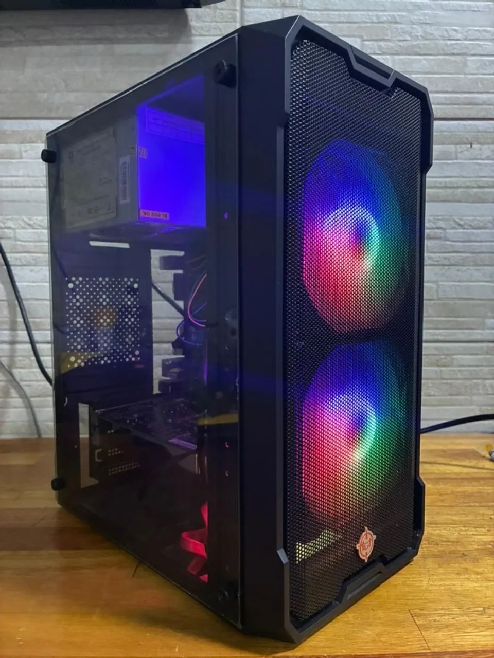 自作PC　i3 8100・8GB・SSD128GB・GTX950・Win11 PC Gamer i3-8100 GTX 1050 8GB DDR4 SSD 240GB RGB - Computadores e