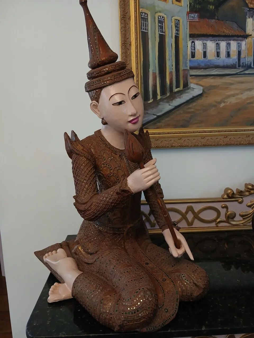 Coreana no tronco