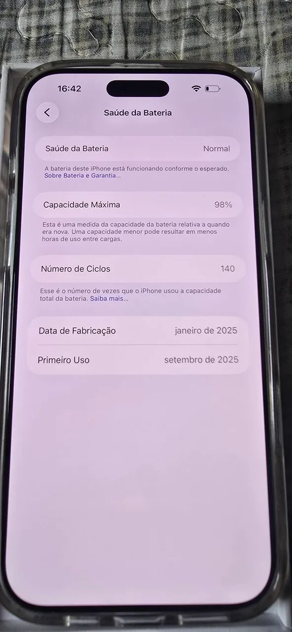 IPHONE 16 PRO MAX - DESERT TITANIUM - 256GB - 98 DE BATERIA  - Foto 2