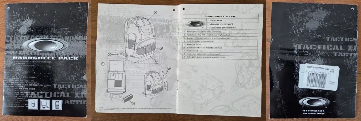 Mochila Oakley Hardshell (importada do Japão) - Foto 3