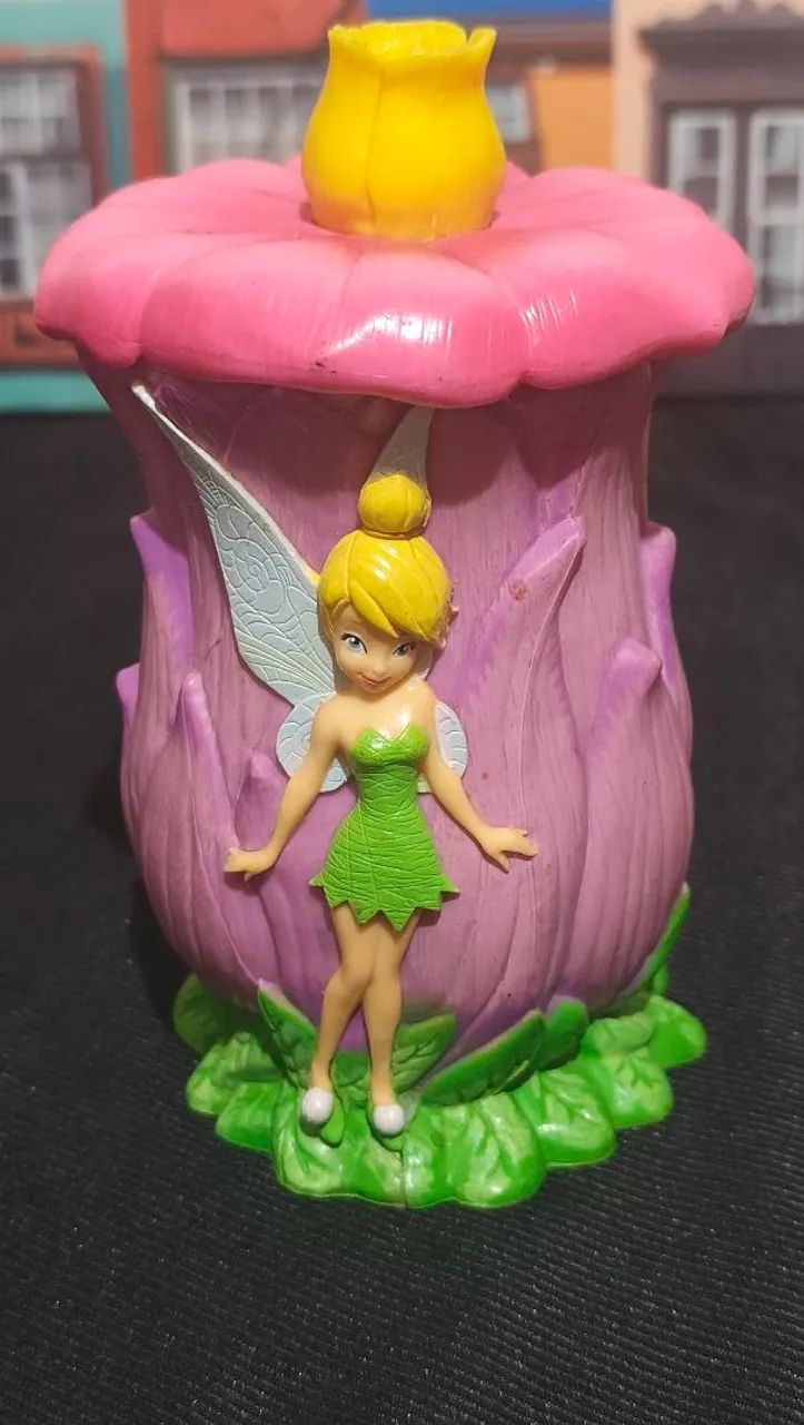 Caneca Tinker Bell com Pin Colecionável - Foto 3