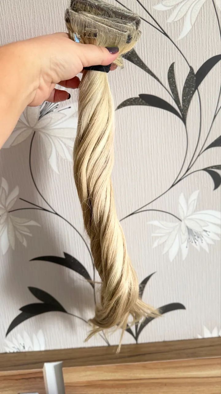 Mega Hair Loiro lindo 100% Humano - Foto 3