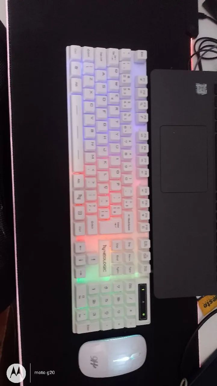 Teclado e Mouse gamer 