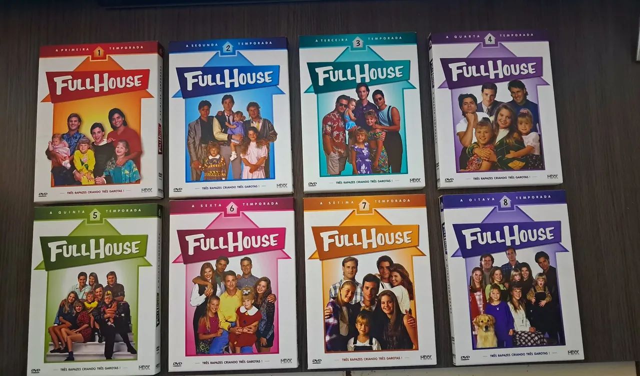 Dvd Full House coleção completa - DVD, Blu-Ray e Vídeo Cassete