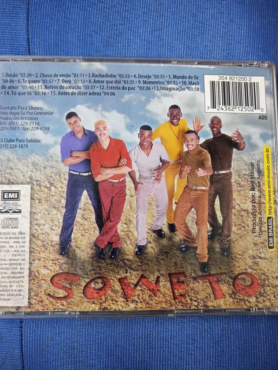Cd Soweto - refém do coração (1997) - Foto 2