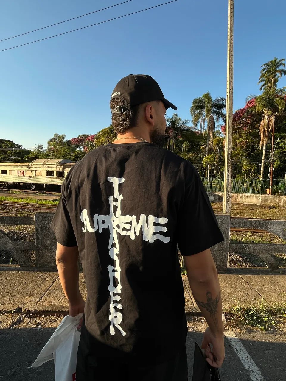 Supreme Thrasher Tシャツ XXL ブラック Supreme（シュプリーム） スラッシャー ハロルド Thrasher Harold Tee