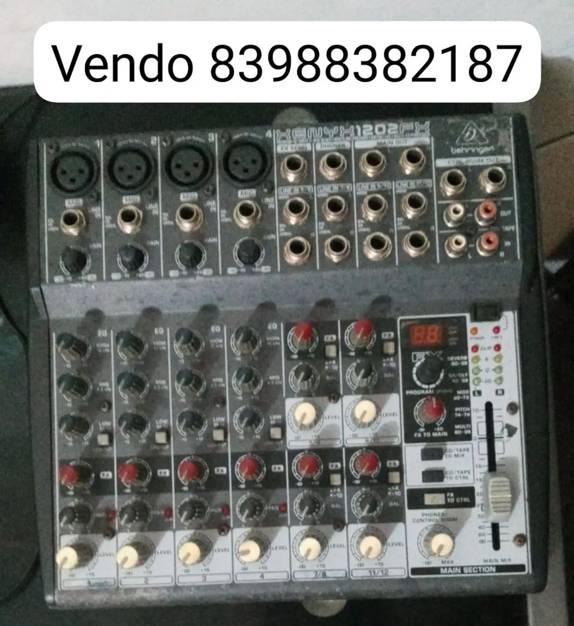 Mesa de som Bering e caixa de som Meteoro e caixa de som 12p e 15p. Otima qualudade. - Foto 2