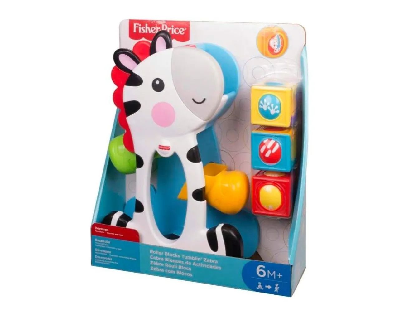 Zebra Blocos Surpresa - Fisher Price. Nova na caixa! - Foto 2