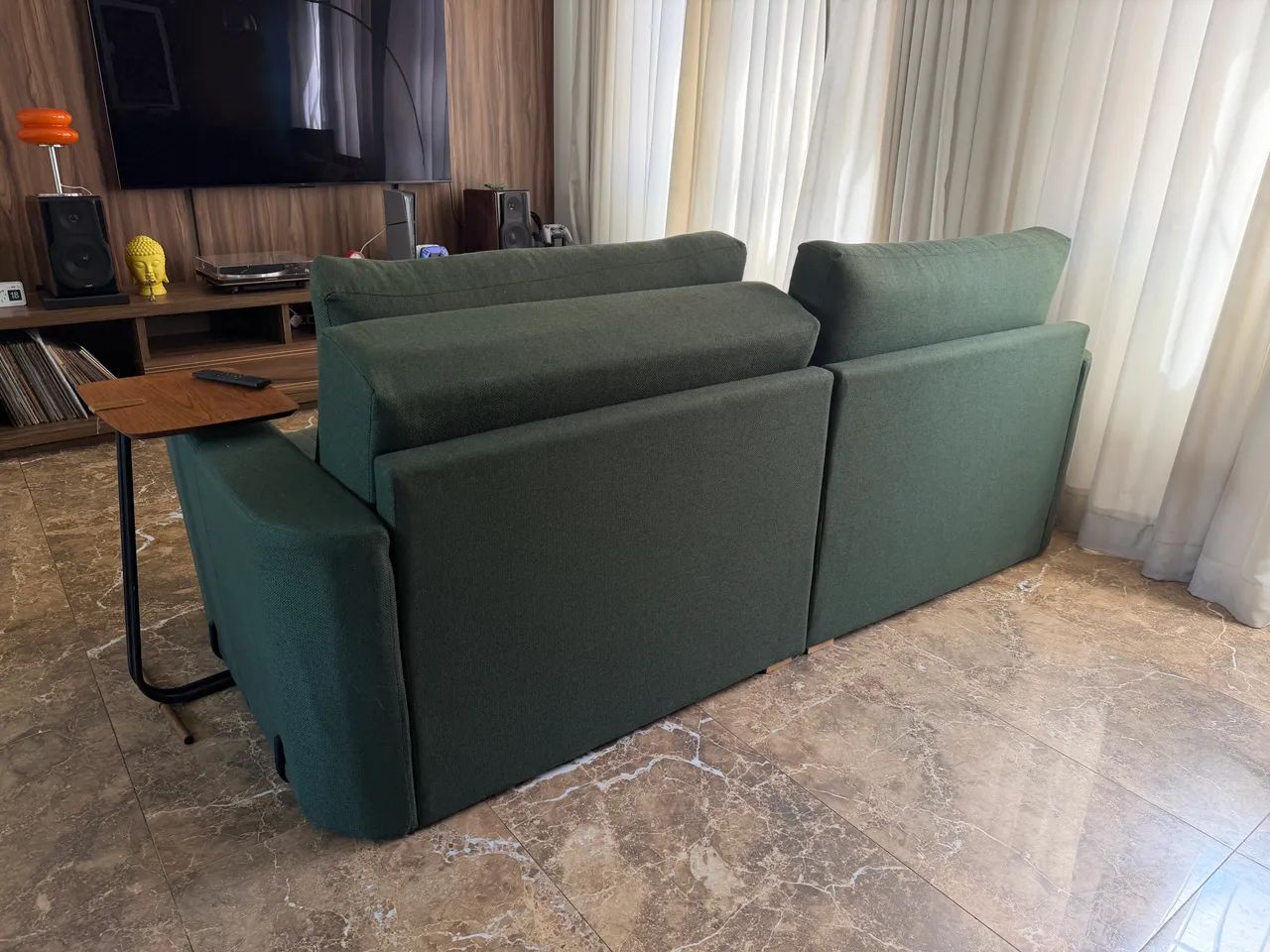 Sofá Cama Treviso Sem Caixa Retrátil Reclinável - Mid Century Modern - Linhão - Foto 2