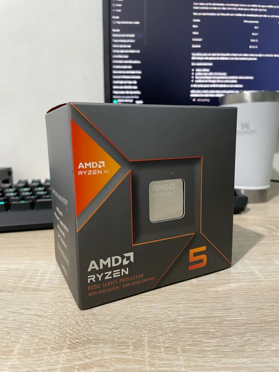 Processador AMD Ryzen 5 8600G, 4.3GHz (5.0GHz Turbo) AM5, Com Cooler AMD - Foto 2