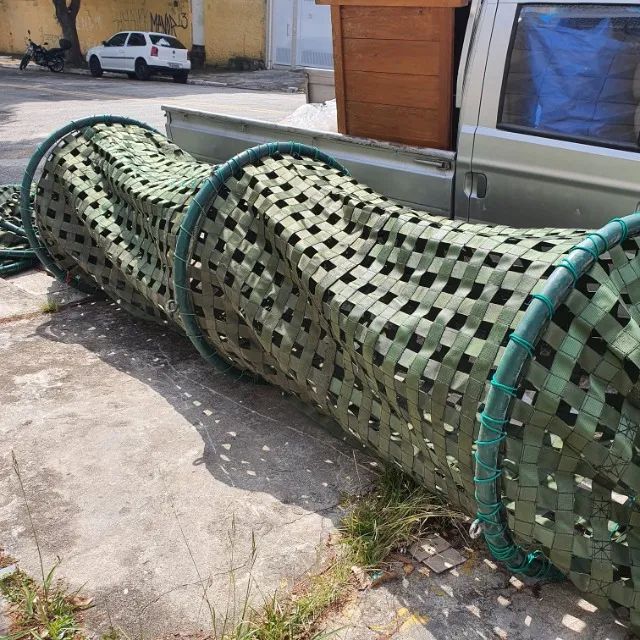 Túnel De Rede Fita Brinquedo Para Buffet Usado - Foto 2
