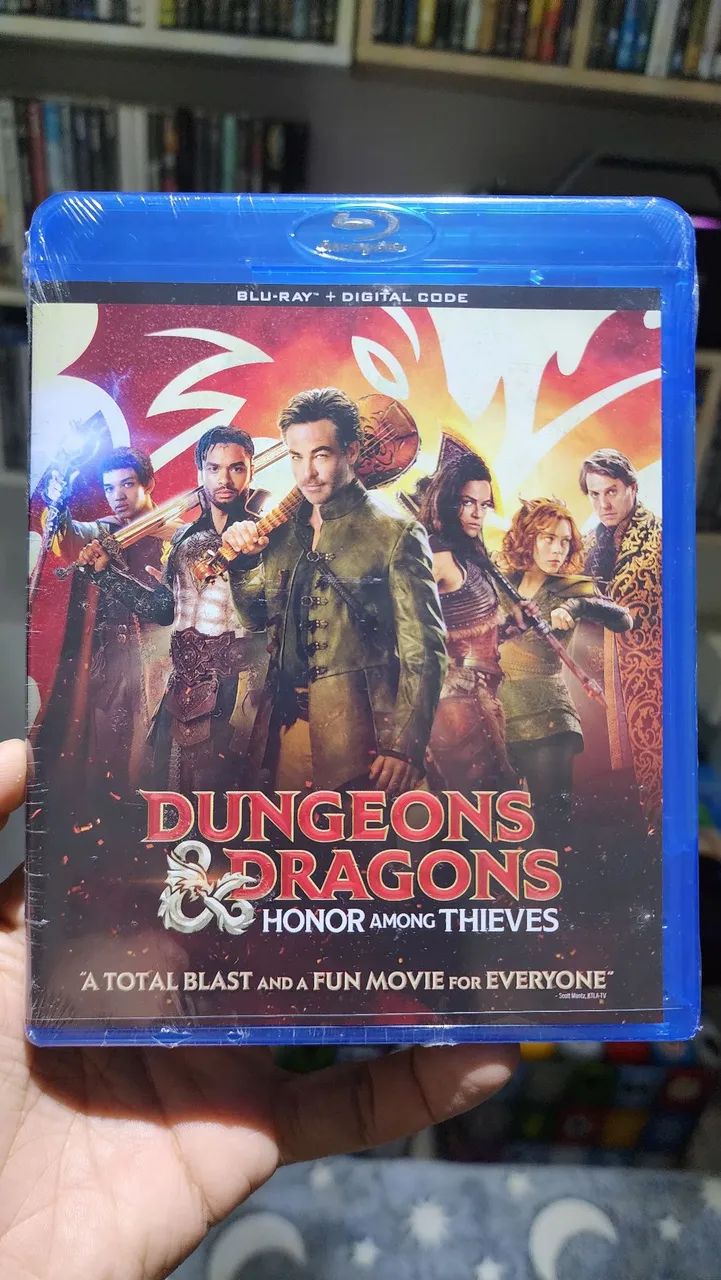Blu-ray Dugenons & Dragons Honra Entre Rebeldes Original Lacrado