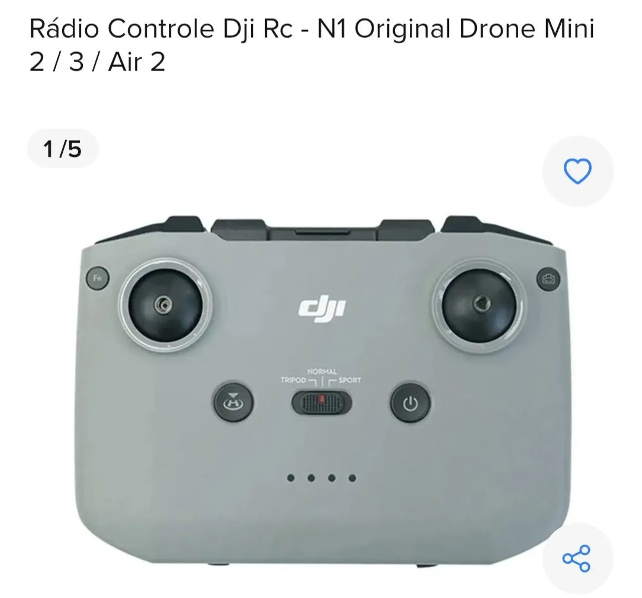 Radio Controle Drone DJI RC-N1