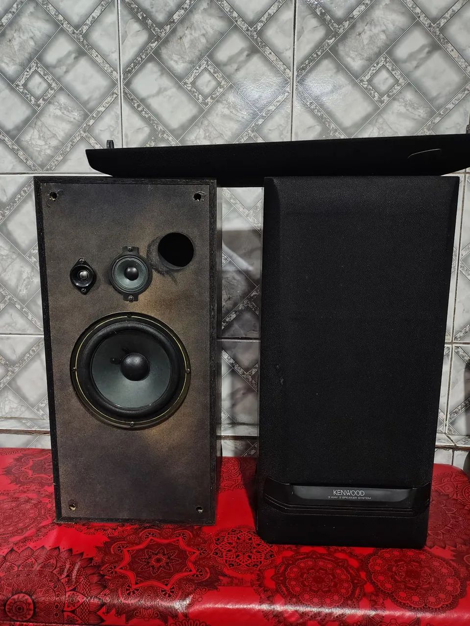 Caixas Kenwood 3 vias 6 polegadas. - Foto 5