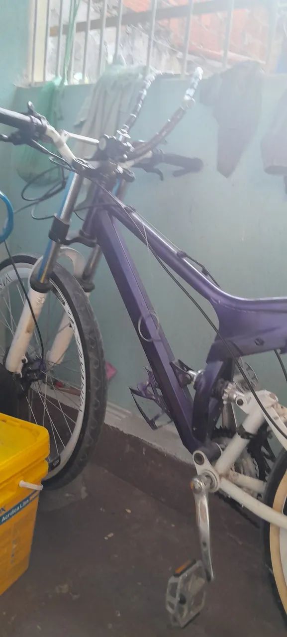 Bicicleta com suspensão dupla - Foto 4