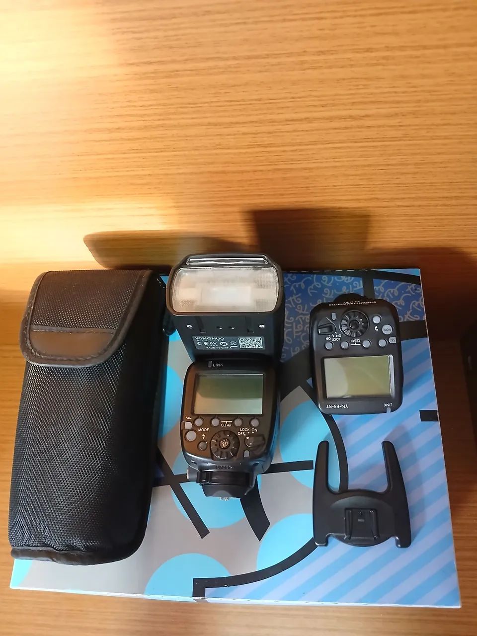 FLASH SPEEDLITE YE600EX-RTII E RADIO FLASH YN-E3-RT PERFEITO - Foto 3