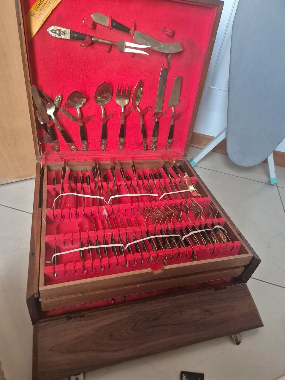 FAQUEIRO TAILANDÊS BUDA EM RELEVO ANTIGUIDADE 140 PEÇAS  - Foto 5