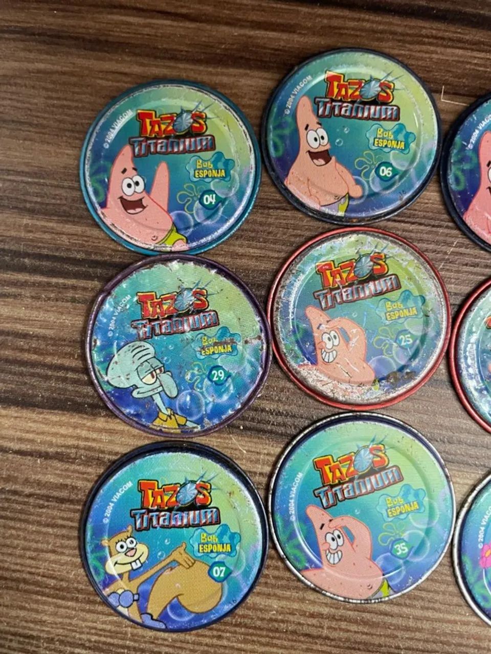 Tazo elma chips Bob Esponja metal - Foto 4