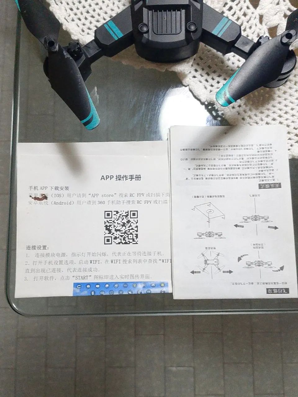 Drone simples e leve para aprender a voar - Foto 4
