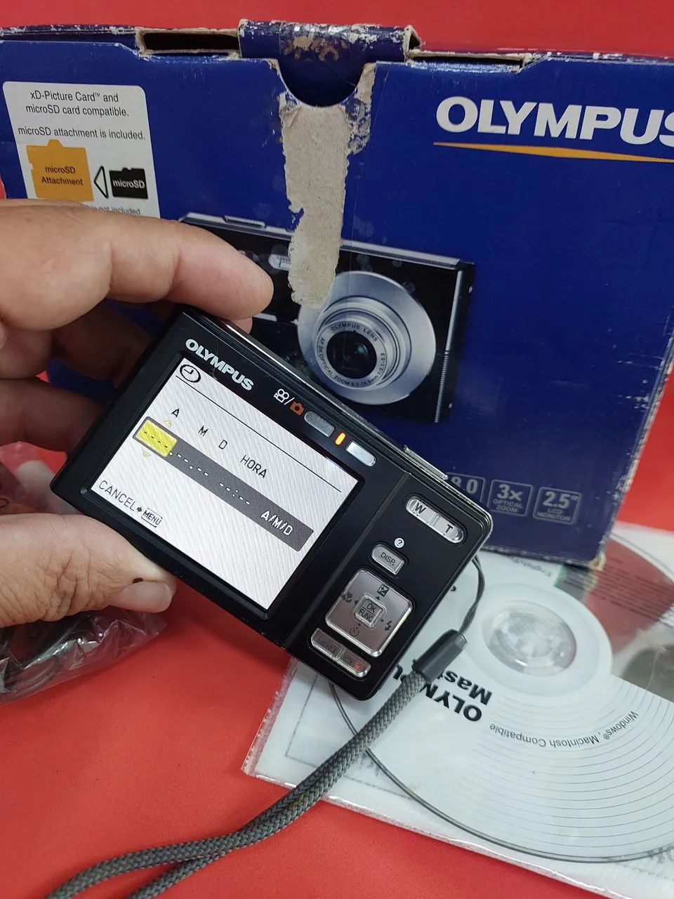 Câmera Olympus Digital X15 funcionando  - Foto 3