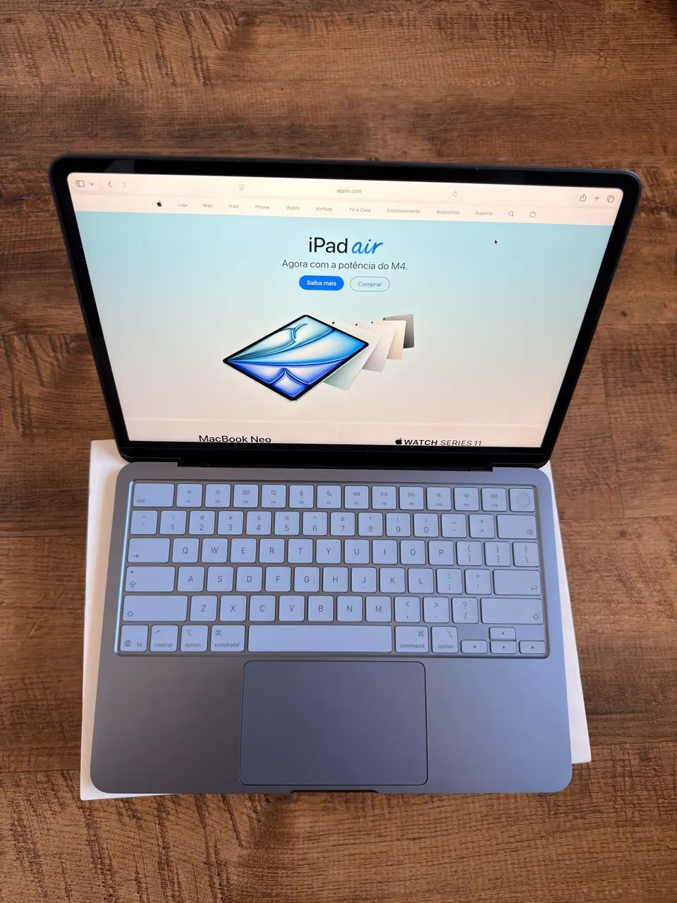 Macbook Neo 512GB - modelo com Touch ID 2026 - garantia Apple