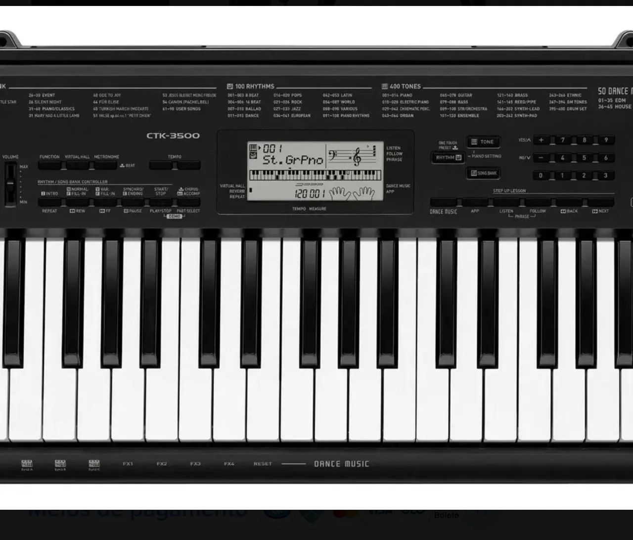 Teclado Cássio CTK-3500 - Foto 3