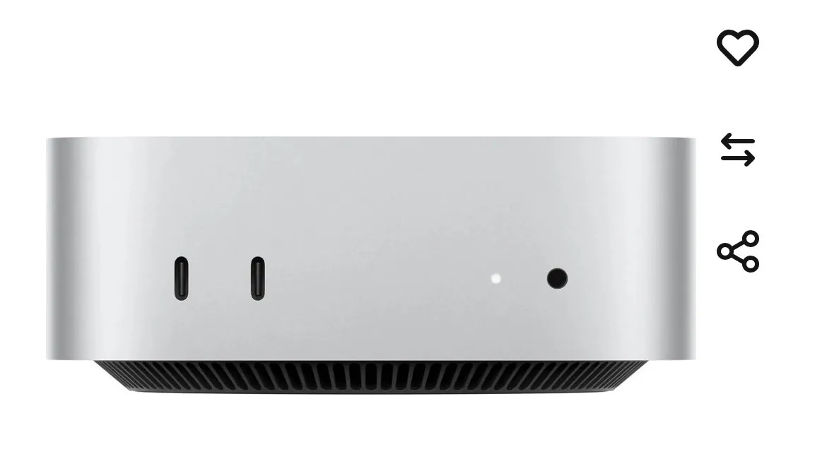 Mac Mini M4 16GB RAM 256GB SSD, Lacrados, Nota Fiscal, Garantia de