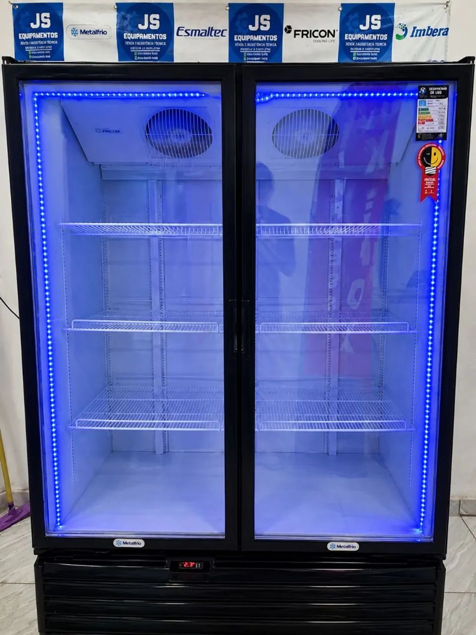 Freezer Expositor de Bebidas 1.100L