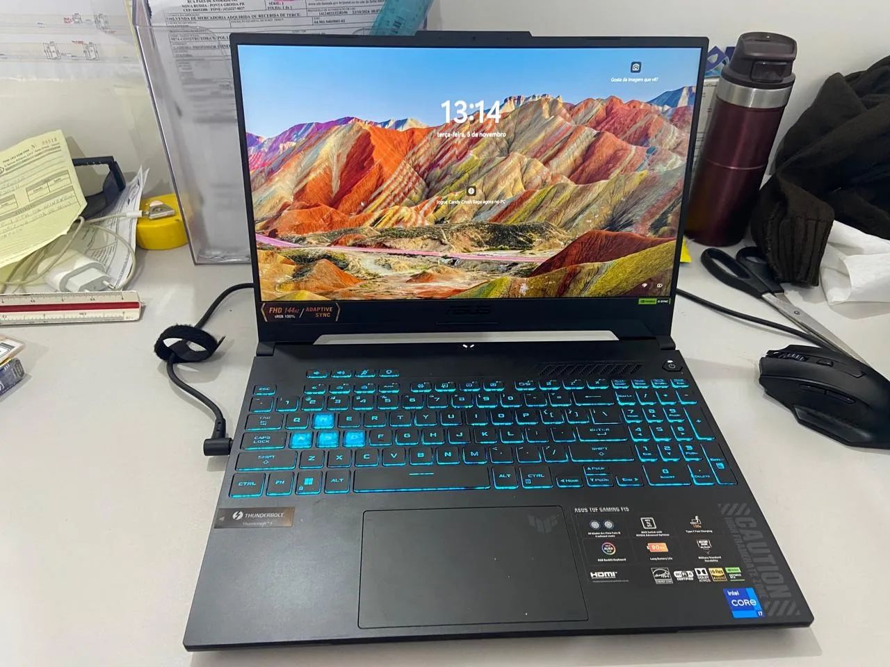 Notebook Gamer Asus RTX 4070 - Foto 2