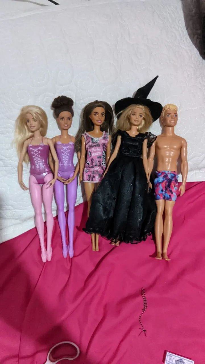 Bonecas barbie usadas