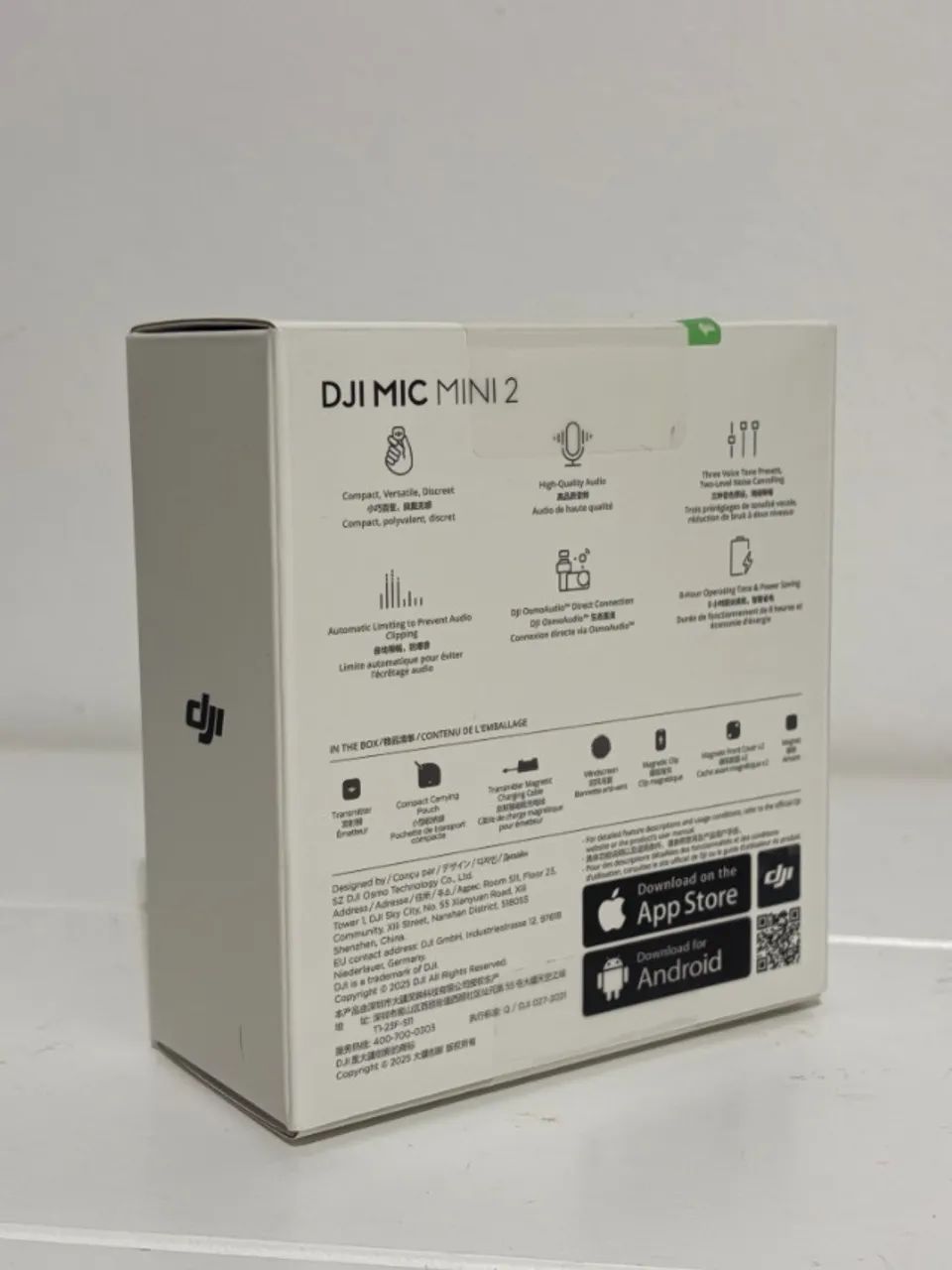 Microfone DJI Mic Mini 2 Na Caixa - Foto 2