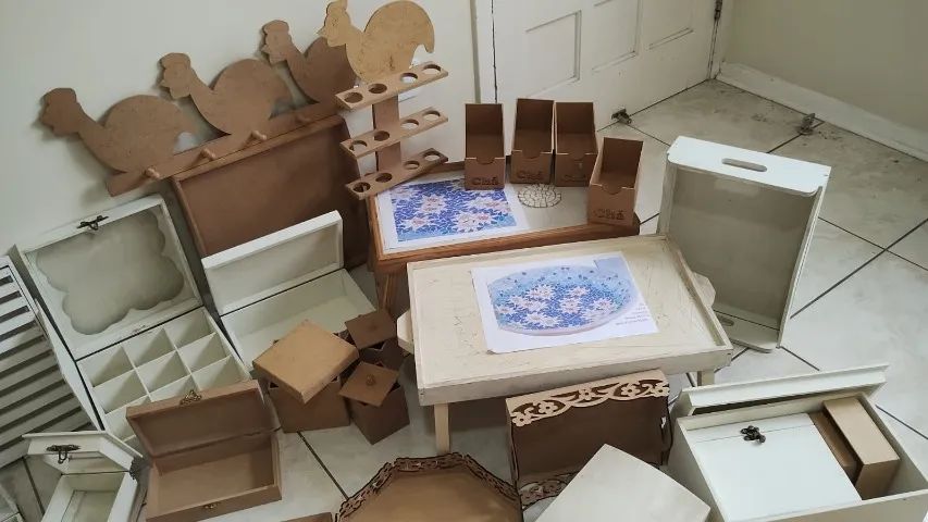 Peças Novas em MDF Cru - Foto 5