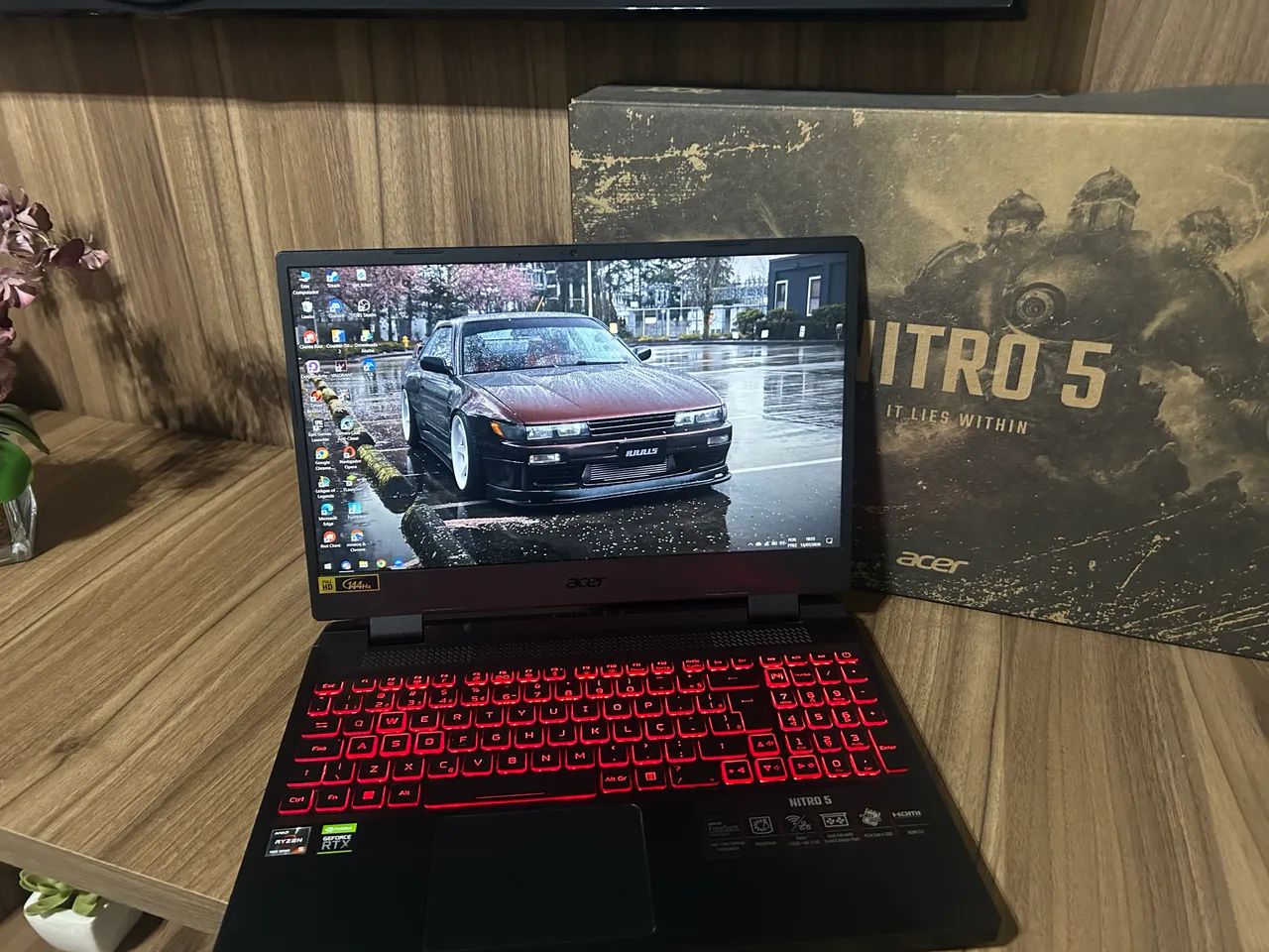 Notebook Gamer Acer Nitro 5 DDR5 Roda tudo