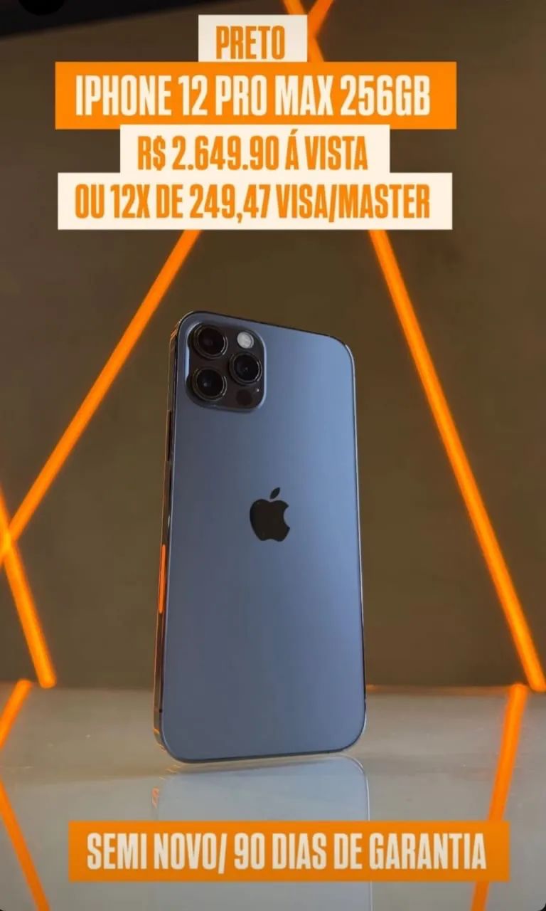 APARELHO USADO 12 PRO MAX,
