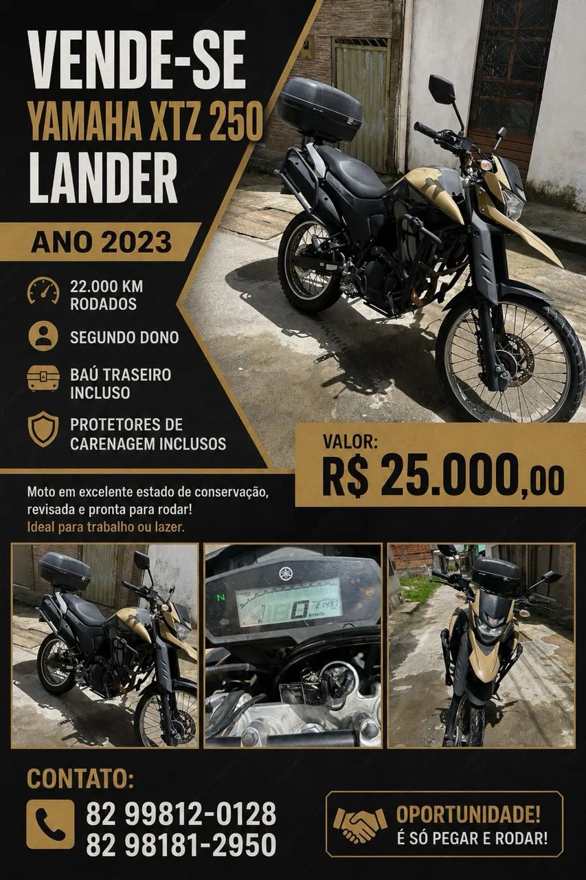YAMAHA LANDER XTZ 250 / 2023