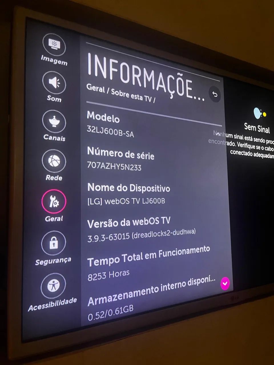Smart TV LG 32? LED - WebOS - Full HD - Excelente Estado - Foto 2
