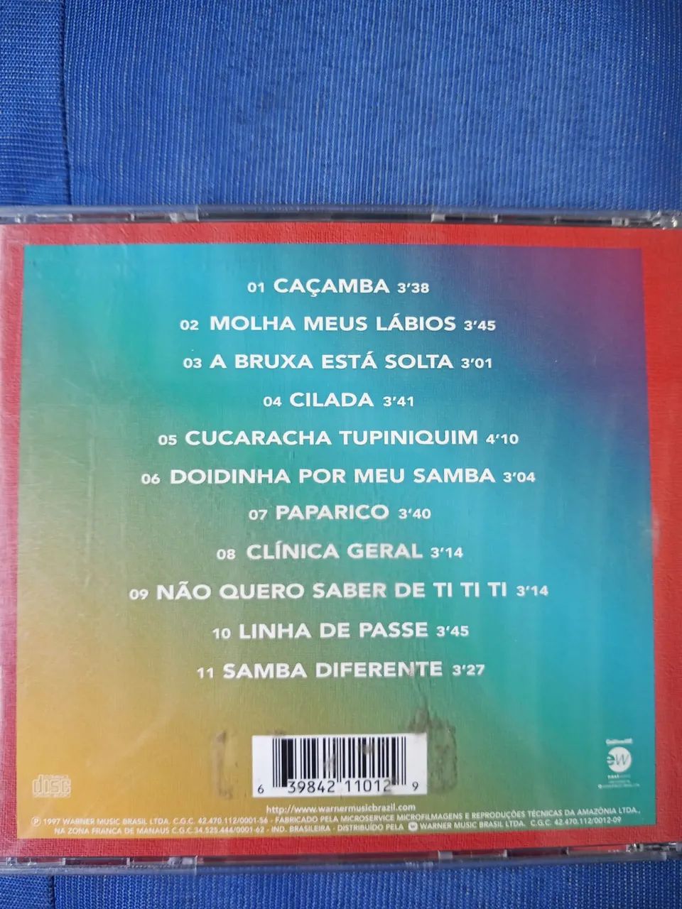 Cd Grupo Molejo (1997) - Foto 2
