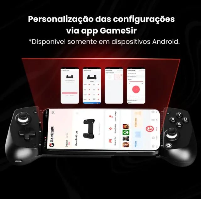 Controle Gamepad GameSir X5 Lite USB-C Mobile Hall Effect - Foto 4
