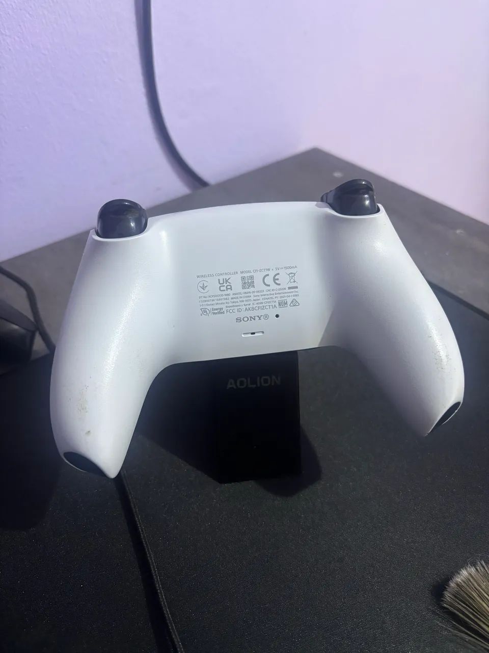 Controle PS5 DualSense - Branco - Foto 5