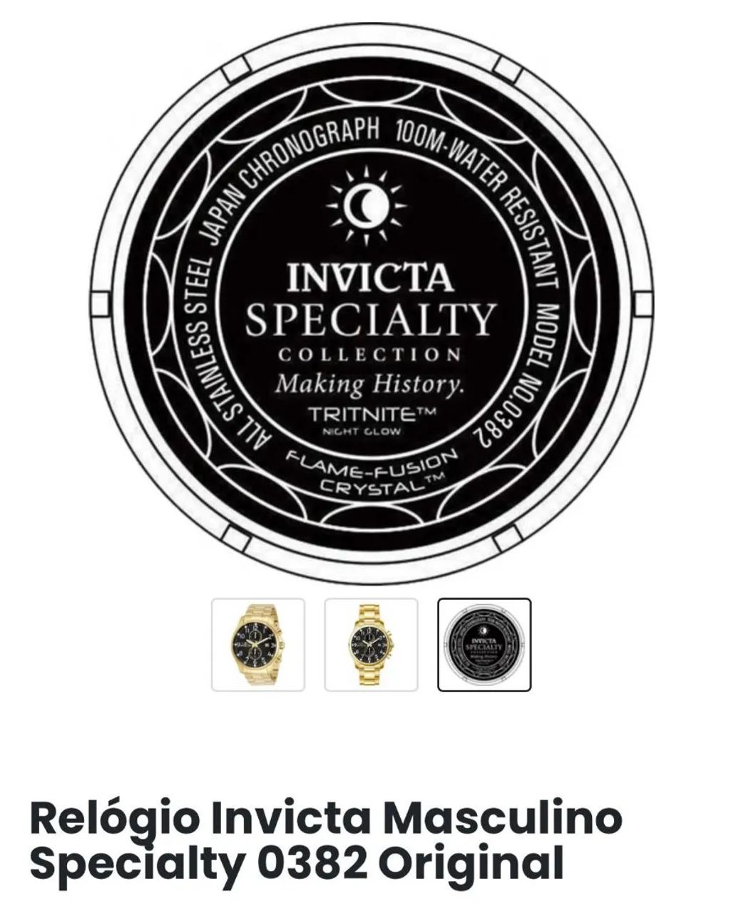 Relógio Invicto Masculino Original  - Foto 2