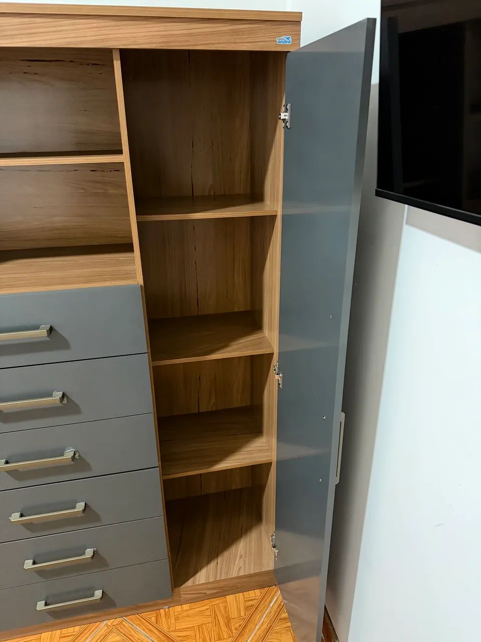 Armário Multiuso com 6 Gavetas + Porta | Ótimo Estado - Foto 2