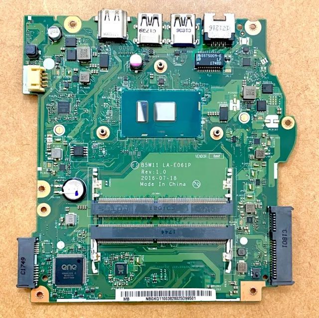 Placa Mãe Acer 572-3562, Core i3-6006U (Semi-Nova) - Foto 2